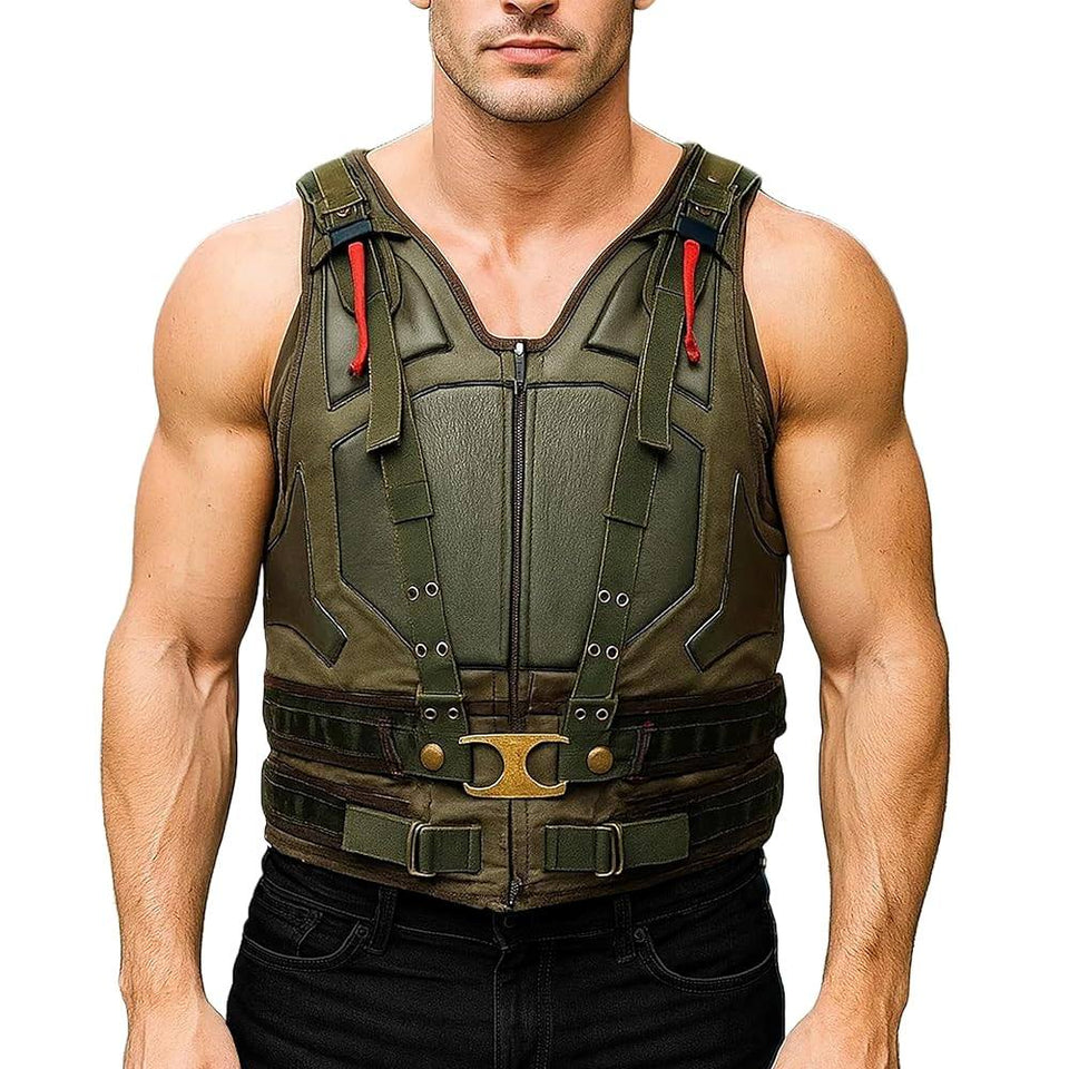 Buckle Straps-closure Bane Vest For Men