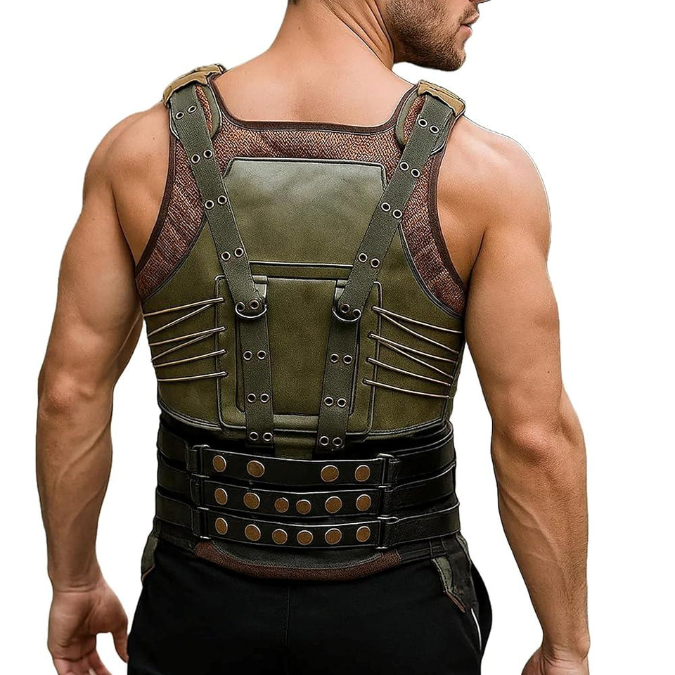 Buckle Straps-closure Bane Vest For Men